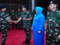 Panglima TNI Terima Laporan Korps Kenaikan Pangkat 35 Pati TNI