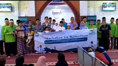 Santunan 261 Anak Yatim dan Buka Puasa Bersama di Masjid Al Anshor Kayuringin Jaya