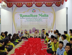 Kegiatan Ramadan Mulia Santunan dan Pembagian Paket Lebaran  di LKSA Aulia Qolbu