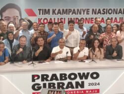 Aksi Damai 10.000 TKN Prabowo-Gibran di Gedung Mahkamah Konstitusi