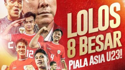 Sejarah! Magic Shin Tae-yong Loloskan Timnas U-23 ke Lolos 8 Besar Piala Asia 2024