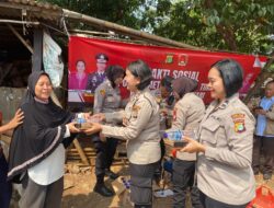 Polres Metro Jakarta Timur Gelar Baksos Bersama Bhayangkari di Wilayah Slum Area