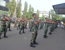 Korem 051 /WKT Gelar Latihan Beladiri Taktis