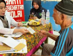 Dokkes Polres Metro Bekasi Kota Gelar Bakti Kesehatan Sambut HUT Bhayangkara ke 78