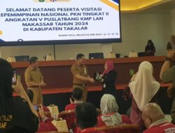 Peserta Visitasi Diklatpim II PKN  Angkatan V LAN Makassar   2024 ke Takalar