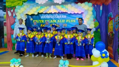 Akhirussanah TK Islam Alif Plus Diikuti 14 Siswa Menuju Jenjang SD