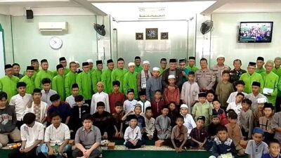 Santunan 183 Anak Yatim di Kayuringin Jaya Dihadiri Camat dan Tokoh Masyarakat