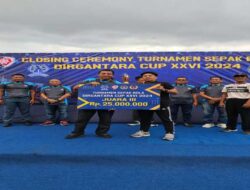 Irdam XIV/Hsn Menghadiri Penutupan Turnamen Sepak Bola Dirgantara Cup XXVI Tahun 2024