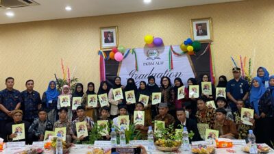 PKBM Alif Gelar Wisuda ke 4 Paket A, B dan C Difasilitasi Camat Cipayung