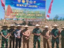 Wujudkan Kemanunggalan TNI dengan Petani, TNI Launching Pupuk Organik Cair Berbahan Rumput Laut