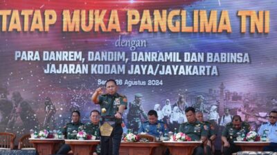 Paglima TNI Tatap Muka Bersama Satkowil Jajaran Kodam Jaya, Bahas Ini