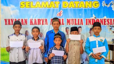 Yakami Gelar Santunan Rutin Bulanan ke 50 Anak Yatim