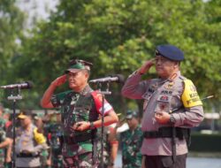 Wujudkan Sinergitas, TNI-POLRI Laksanakan Apel Gelar Pasukan Gabungan Dalam Rangka ISF 2024 dan Operasi Tribrata Jaya Tahun 2024