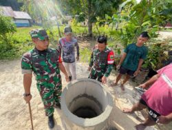 Dandim Raja Ampat Tinjau Pelaksanaan TMMD, Cek Perkembangan Pembangunan