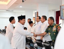 Panglima TNI Hadiri Sidang Kabinet Paripurna Pimpinan Presiden RI Istana Negara