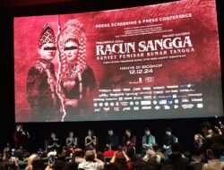 Antusiasme Press Screening dan Press Conference Film Horor Racun Sangga