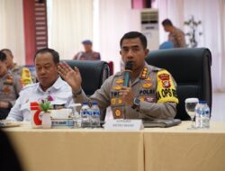 Kapolres Metro Bekasi Gelar Rakord Lintas Sektoral Operasi Lilin Jaya 2024