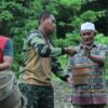 TNI dan Masyarakat Kompak dalam Pembangunan Talud di Hari Ke-5 TMMD Kodim 1510/Sula