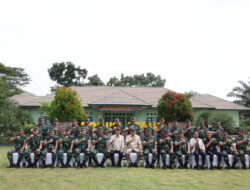 Menteri Pertahanan menekankan pentingnya peningkatan kualitas tentara TNI saat melakukan kunjungan kerja ke Dodiklatpur Rindam VI/Mulawarman