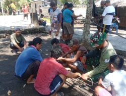 Satgas TMMD Kodim 1501/Ternate dan Warga Bersinergi Membangun Wadah Penampung Air