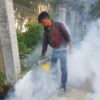 Fogging Penyemprotan Nyamuk Penyebab Demam Berdarah Perumahan Permana Admix Kalang Sari.