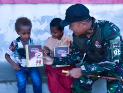 TNI Hadir untuk Anak Negeri: Membagikan Susu demi Gizi yang Sehat