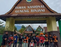 Kisah Keluarga Petualang dari Takalar, Penakluk Gunung Rinjani Lombok NTB