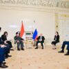 Menhan Sjafrie Dampingi Presiden Prabowo Melakukan Pertemuan Bilateral dengan Presiden Vladimir Putin