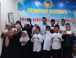 Yayasan Karya Amal Mulia Indonesia Adakan Santunan Bulanan untuk Yatim dan Dhuafa