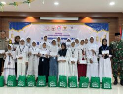 Cinta Nabi Berbagi Kasih, Yayasan Mutiara Qolbu Indonesia Gelar Santunan Yatim dan Dhu’afa