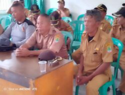 Aula Desa Karyasari Diramaikan dengan Acara Minggon, Bahas Kinerja dan Tugas Aparatur