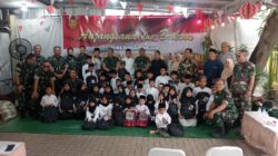 Sambut HUT ke-80 TNI, Kogabwilhan III Gelar Bakti Sosial di Rumah Asuh Yatim Fadilah Ihsan