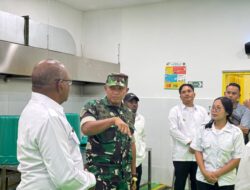 Dandim 1710/Mimika Hadiri Peluncuran Pemberian Makan Bergizi Gratis untuk Penerima Manfaat 3B