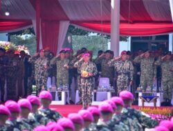 Panglima TNI Dikukuhkan sebagai Anggota Kehormatan Pasukan Pendarat Korps Marinir