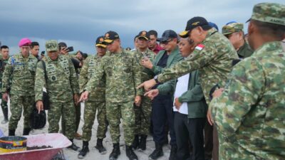 Satgas PKH Bongkar Tambang Timah Ilegal, Panglima TNI Tinjau ke Lokasi
