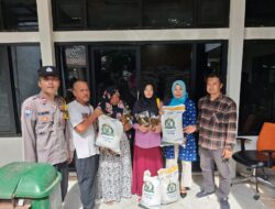 Pemdes Sumberjaya Salurkan Bantuan Pangan