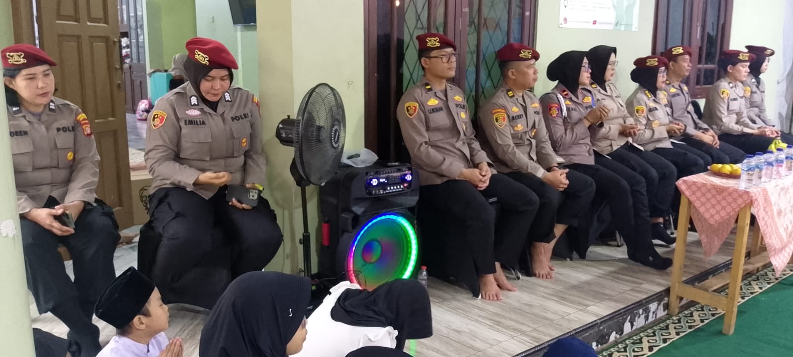 Subdit II Dittipid PPA dan PPO Bareskrim Polri sekaligus Katim Wilayah Jakarta Timur dan jajaran.