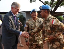 USG DPO Mr. Jean-Pierre Lacroix : PBB Puji Kontribusi Indonesia Mengirimkan Satgas Kontingen Garuda di Republik Afrika Tengah