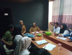 Selaraskan Program Kerja, Kabid Humas, Informasi dan Komunikasi Publik Pimpin Rapat Staf Mingguan