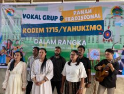 Sambut Bulan Kasih Natal 2025, Kodim 1715/Yahukimo Gelar Lomba Paduan Suara