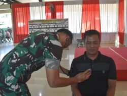 Kodim 1710/Mimika Gelar Bakti Kesehatan Bagi Masyarakat, Sambut Hari Juang TNI AD