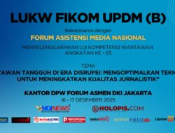 Media Gathering dan Bimbingan Pra UKW AsMEN, Rustam Fachri Ajak Wartawan Profesional dan Berintegritas