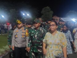 Personel Kodim 1710/Mimika Laksanakan Pengamanan Ibadah Natal