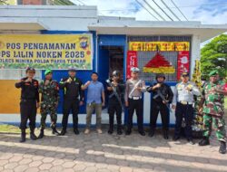 Personel Kodim 1710/Mimika Bersama Polri Gelar Pengamanan Terpadu