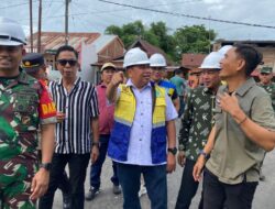 Masyarakat Desa Bontoloe-Desa Kalebentang Sambut Gembira Peresmian Jalan