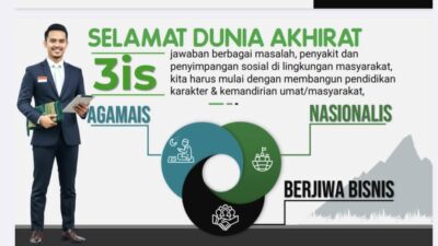 Agamais, Nasionalis, dan Berjiwa Bisnis sebagai Karakter Utama Generasi Bangsa