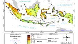 BMKG Keluarkan Peringatan Dini Hujan Lebat di Jabodetabek 1–2 Februari 2026