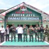 Perintah Presiden Program Pembuatan Jembatan Infrastruktur Pedesaan Danrem 173/PVB Kunjungi Kodim 1714/Puncak Jaya
