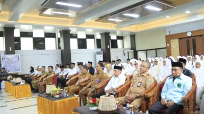 Puluhan Calon Jemaah Haji Takalar Ikuti Manasik Haji Tingkat Kabupaten, Begini Pesan Sekda