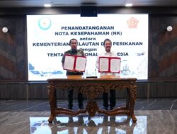 Mabes TNI dan Kementerian Kelautan dan Perikanan Teken MoU Sektor Kelautan dan Perikanan